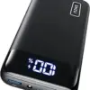INIU Portable Charger, 22.5W 20000mAh USB C in & Out Power Bank Fast Charging, PD 3.0+QC 4.0 LED Display Phone Battery Pack Compatible with iPhone 16 15 14 13 Pro Samsung S23 Google iPad Tablet, etc