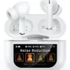 Wireless Earbuds, Bluetooth 5.4 Ear Buds with Multifunctional Touch Screen, ANC/ENC Noise Cancelling Headphones with 48H Playtime, Bass Stereo Sound, for Laptop, Android/iOS, Pad