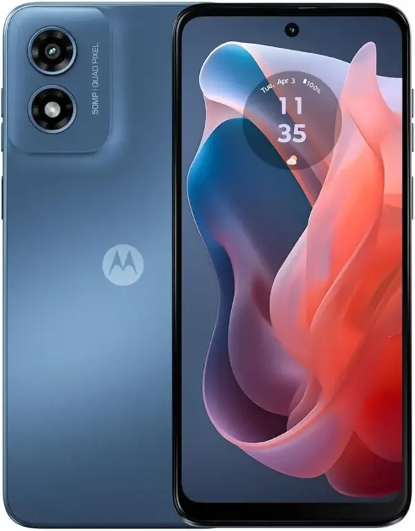 Moto G Play | 2024 | Made for US 4/64GB | 50MP Camera | Sapphire Blue