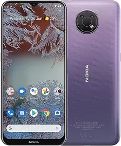 Nokia G10 | Android 13  GSM Smartphone | 3-Day Battery | 3GB RAM | 64GB Storage | 6.52-Inch Screen | 13MP Triple Camera | Dusk | Not Compatible with Verizon or AT&T