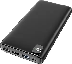 CONXWAN Portable Charger Power Bank - 26800mAh 22.5W Fast Charging External Battery Pack - PD QC 3.0 USB C Portable Cell Phone Charger with 4 Outputs for iPhone Tablets Android